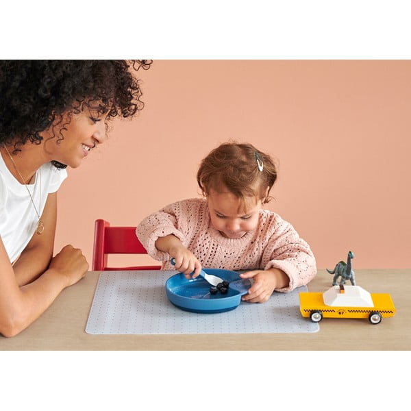 Linguri pentru copii albe/verde-deschis din plastic 2 buc. Little farm – Mepal-image-3