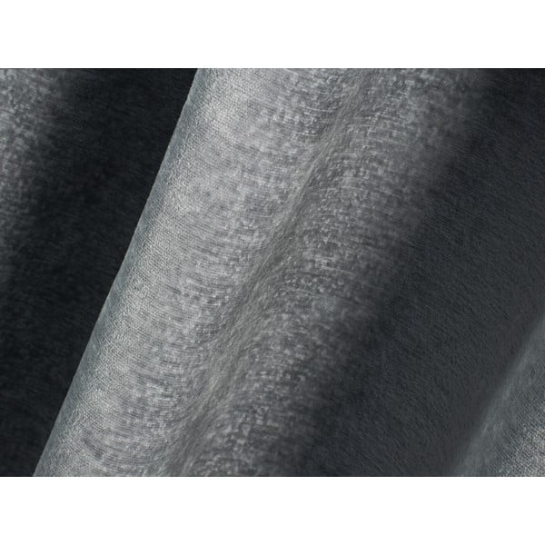 Pat matrimonial gri tapițat cu spațiu de depozitare cu somieră 160x200 cm Lupine – Micadoni Home-image-4