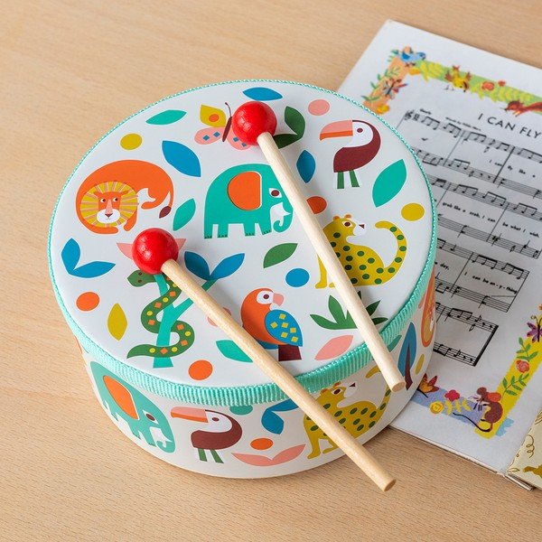 Jucărie muzicală Drum Wild Wonders – Rex London-image-1