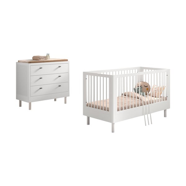 Set de mobilă pentru copii 2 buc. din lemn de fag Forrest – Vipack