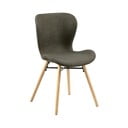 Scaune de dining verzi 2 buc. tapițate Batilda – Actona