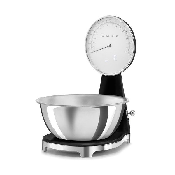Cântar de bucătărie negru din plastic digital – SMEG-image-2