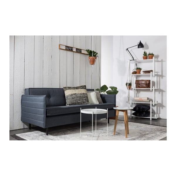 Pernă Zuiver Sarona Vintage, 45 x 45 cm, albastru închis-image-3