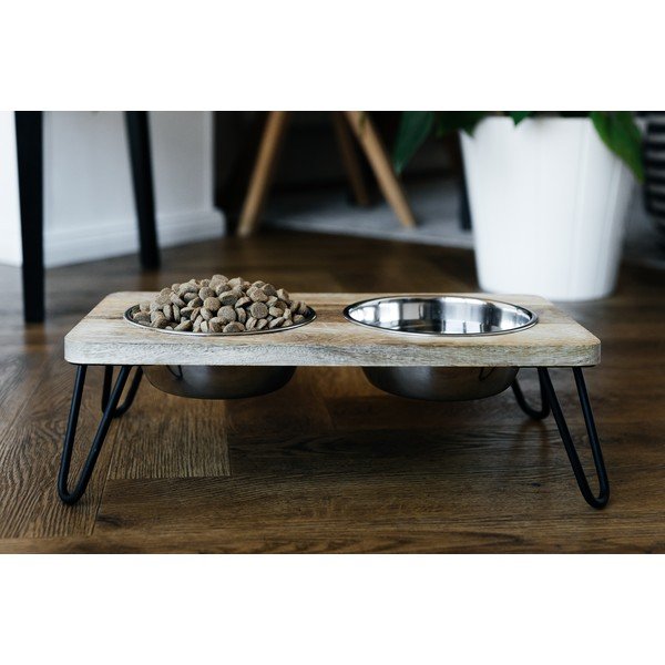 Set boluri cu suport pentru câini din lemn Dog Fantasy – Plaček Pet Products-image-3