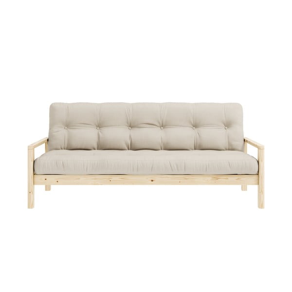Canapea bej extensibilă 205 cm Knob – Karup Design