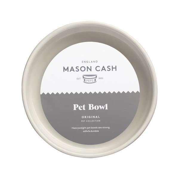 Bol pentru animale de companie din gresie ceramică ø 15 cm Linear Grey – Mason Cash-image-2