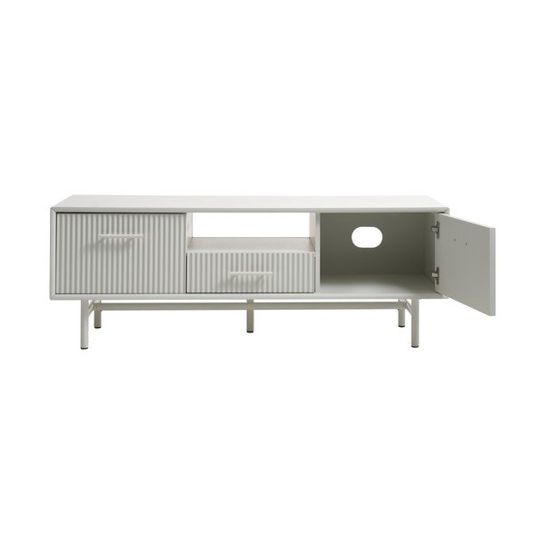 Comodă TV gri 140x50x45 cm Palma – Unique Furniture-image-3