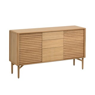 Comodă în decor de stejar Kave Home Lenon