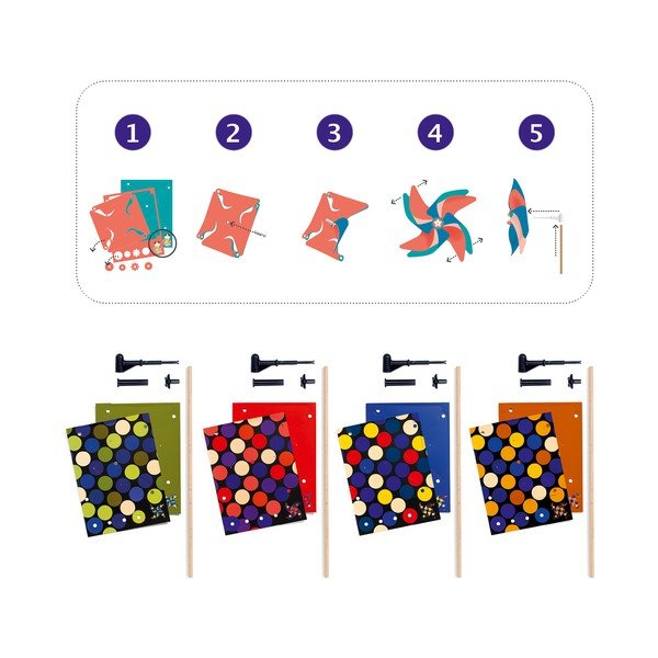 Set DIY pentru 4 moriști Djeco-image-1