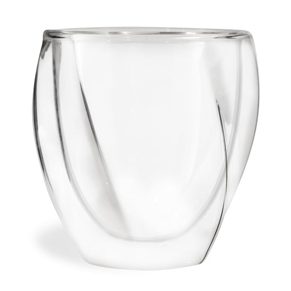 Căni 2 buc. pentru cappuccino, cu perete dublu 250 ml Cristallo – Vialli Design-image-4