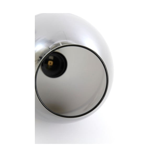 Lustră gri închis/în culoarea bronz cu abajur din sticlă ø 35 cm Lukaro – Light & Living-image-4