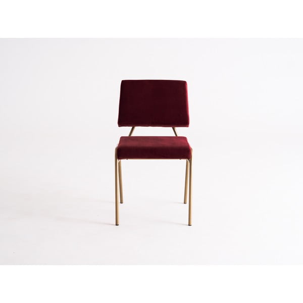 Scaun roșu de sufragerie Simple - CustomForm-image-1