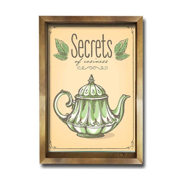 Tablou 35x50 cm Secrets of Cosiness – Wallity