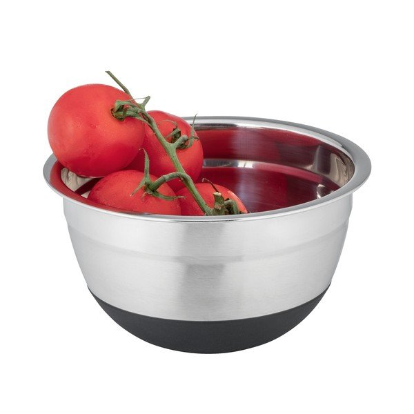 Bol din oțel inoxidabil cu bază antiderapantă Wenko Black Outdoor Kitchen Aru, 600 ml-image-3