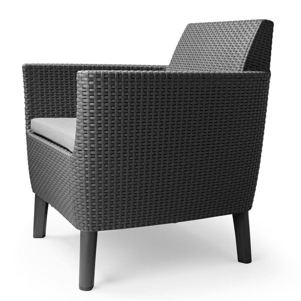 Set mobilier de grădină gri pentru două persoane Salemo – Keter-image-2