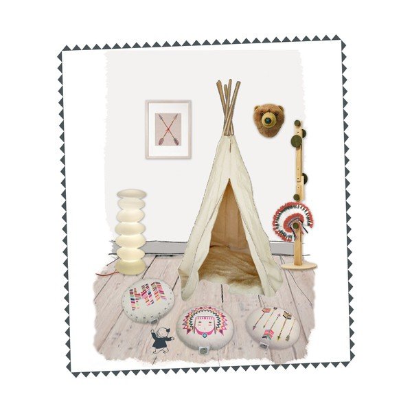 Puf pentru copii Coussin Tribal-image-2