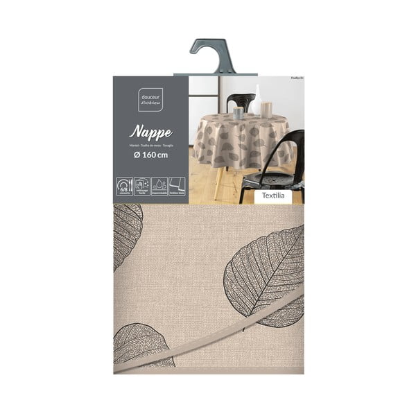 Față de masă lavabilă ø 160 cm Feuillys – douceur d'intérieur-image-4