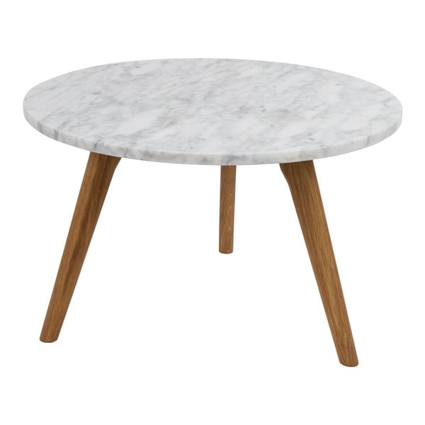 Măsuță Zuiver White Stone, Ø 50 cm-image-1