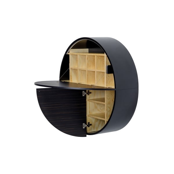 Dulap multifuncțional de perete EMKO Pill, negru-natural-image-4