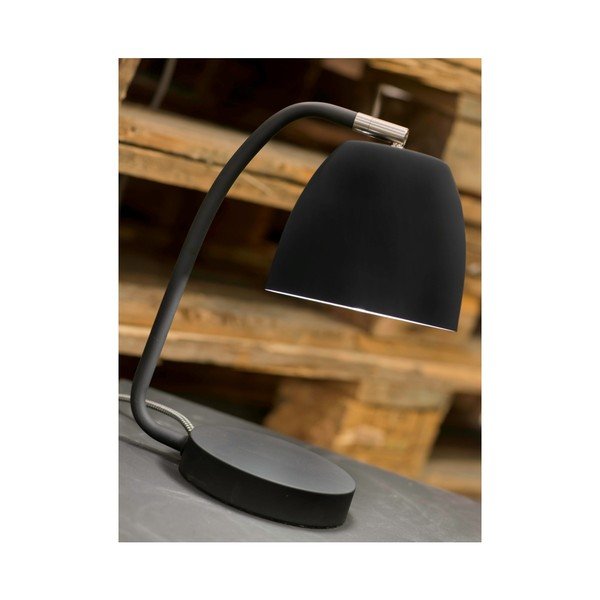 Veioză neagră cu abajur din metal (înălțime 28 cm) Newport – it's about RoMi-image-4