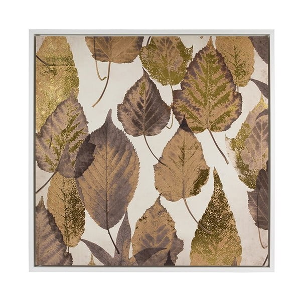 Tablou de perete Santiago Pons Brown Leaves, 104 x 104 cm