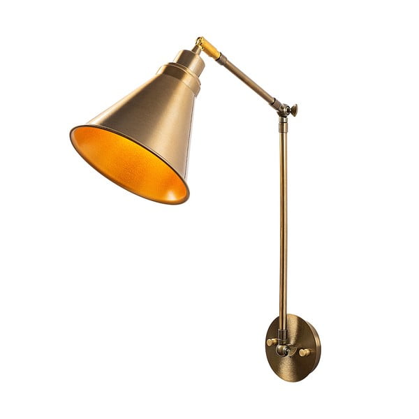 Aplică de perete aurie ø 20 cm Chicago – Opviq lights-image-2