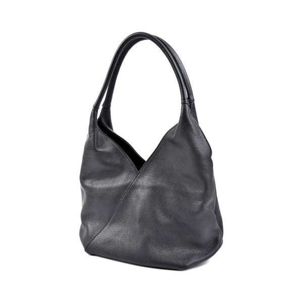 Geantă din piele Roberta M Mola, negru-image-4
