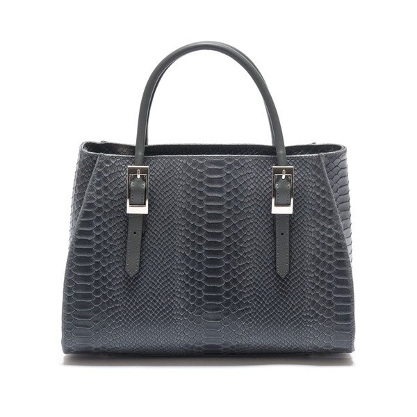 Geantă din piele Isabella Rhea no. 8042, gri-image-1