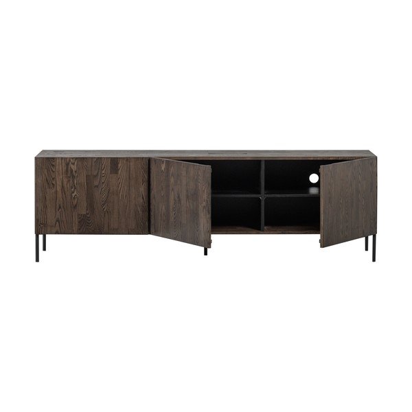 Comodă TV maro din lemn de pin 180x56x46 cm Bono – WOOOD-image-4