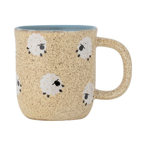 Cană pentru copii bej din gresie 170 ml Dolly – Bloomingville Mini