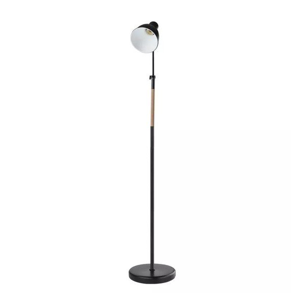 Lampadar negru cu abajur din metal (înălțime 150 cm) Edward – EMOS-image-2