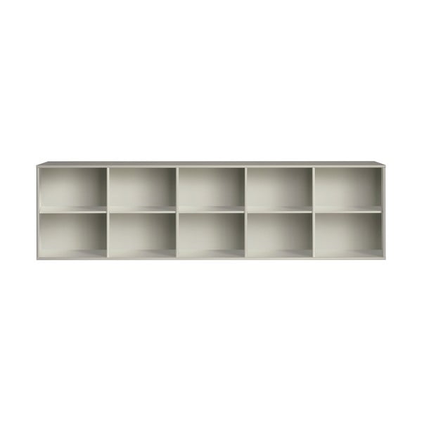 Bibliotecă bej suspendată 220x61 cm Mistral – Hammel Furniture