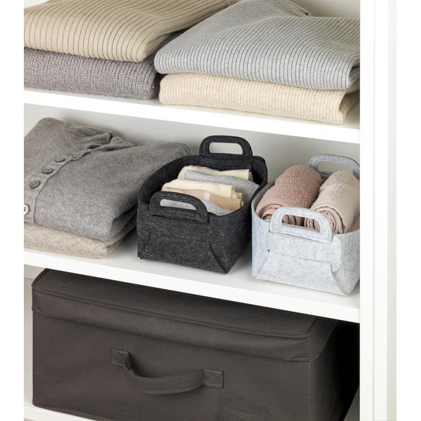 Coșuri de depozitare 2 buc. din material textil Nina – Wenko-image-2