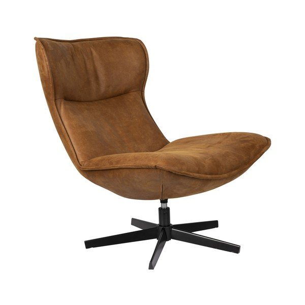 Fotoliu maro coniac pivotant John – White Label