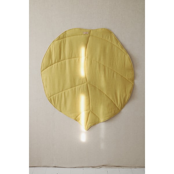 Pătură de joacă pentru copii galbenă Honey - Moi Mili-image-1