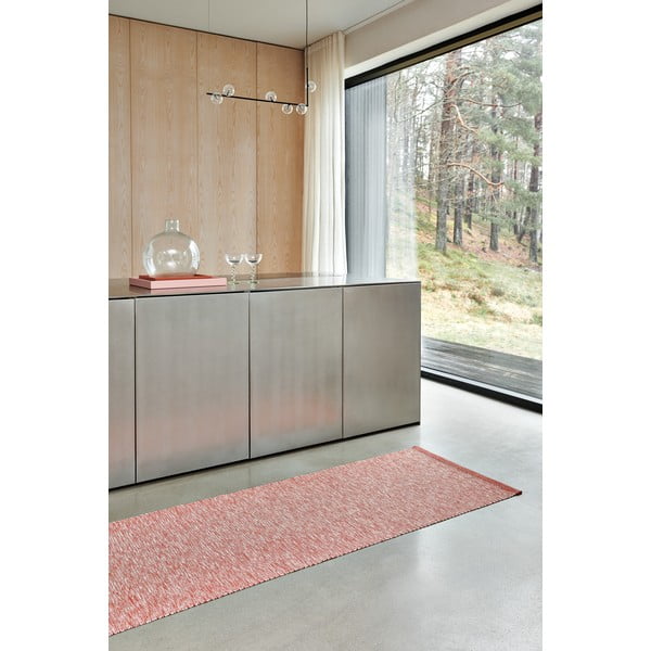 Covor tip traversă pentru interior și exterior cărămiziu 70x300 cm Sam Brick – Pappelina-image-1