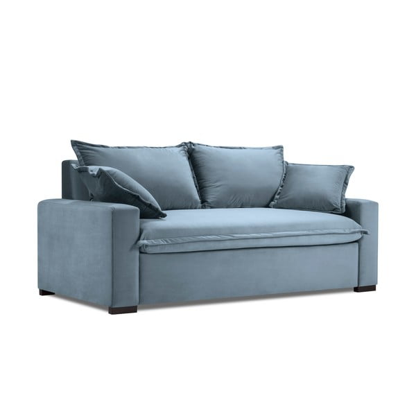 Canapea extensibilă Kooko Home Mezzo, albastru deschis-image-2
