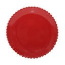 Farfurie din gresie pentru desert Costa Nova Pearlrubi, ø 22 cm, roșu rubin
