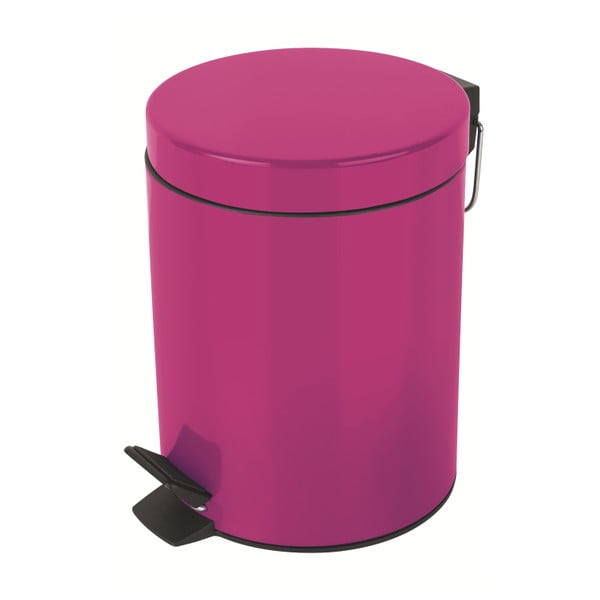 Coș de gunoi Spirella Sydney, roz, 5 l
