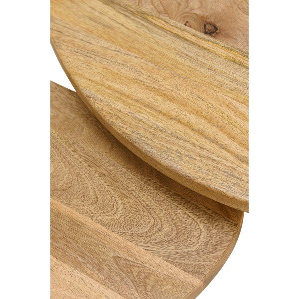 Măsuță de cafea în culoare naturală din lemn de mango Mushroom – Ellos Home-image-4