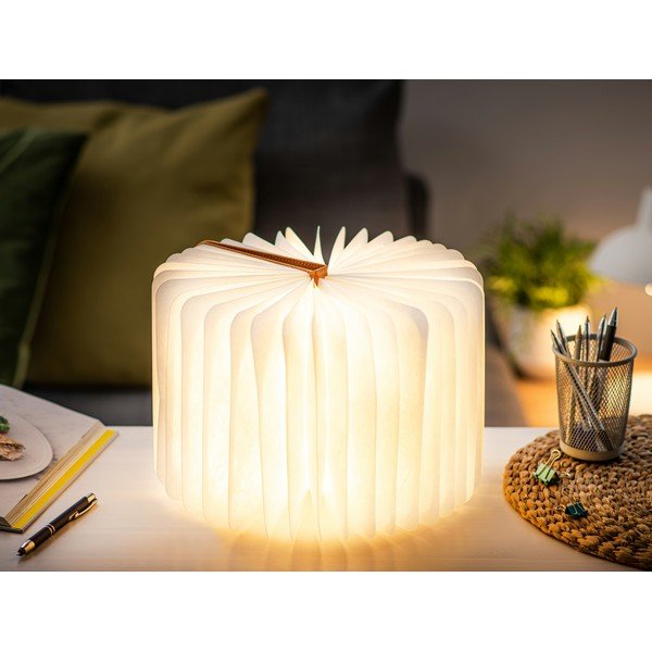 Veioză LED cu abajur textil (înălțime 2,5 cm) Harmony – Gingko-image-4