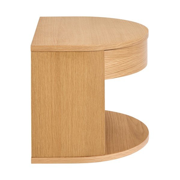 Noptieră în culoare naturală deschisă cu aspect de lemn de stejar Paron – Actona-image-4