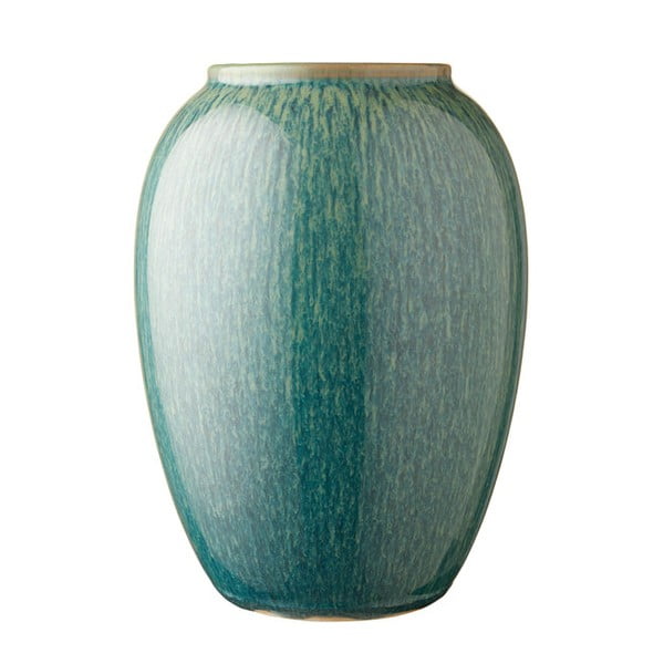 Vază din gresie Bitz Pottery, verde