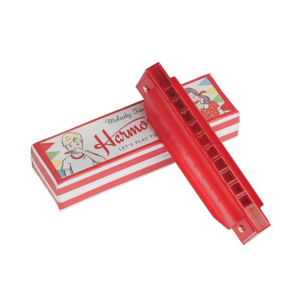 Harmonică Rex London Traditional, roșu-image-3