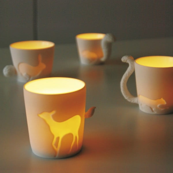 Cană Kinto Urs cu coadă, 450 ml-image-4