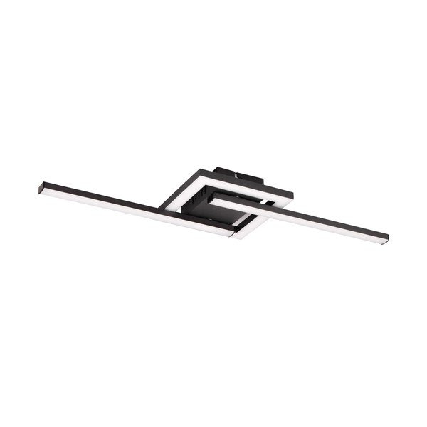 Plafonieră neagră LED 16x54 cm Viale – Reality