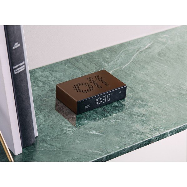 Ceas deșteptător digital/de masă Flip Premium – Lexon-image-3