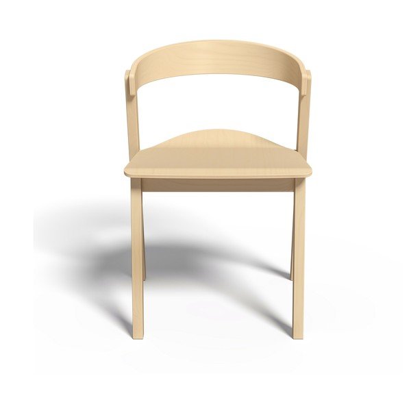 Scaune de dining în culoare naturală 2 buc. din lemn masiv de fag Sand – TemaHome-image-2