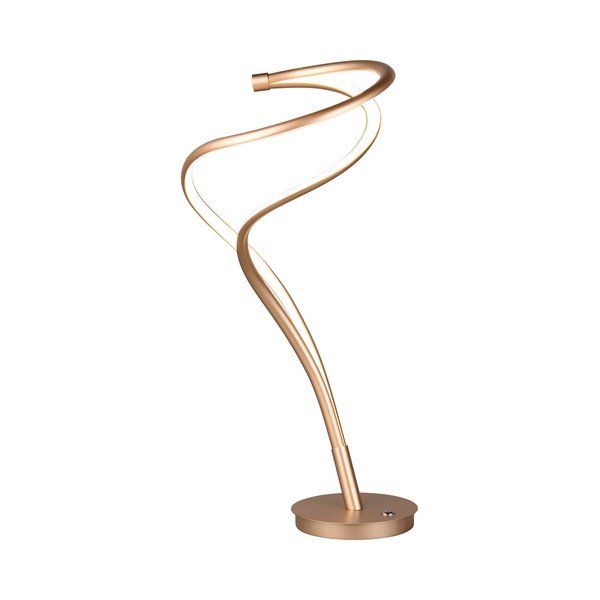 Veioză aurie LED cu abajur din metal (înălțime 56 cm) Nala – Trio Select-image-2