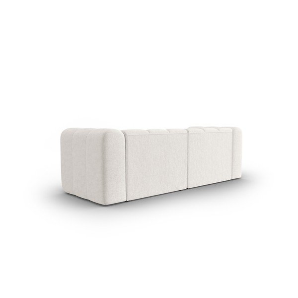 Canapea albă 228 cm Lupine – Micadoni Home-image-4